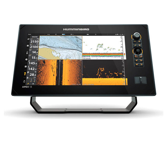 Sonar HUMMINBIRD APEX 13 GPS plotter Mega SI+ DI+ Chirp 2D