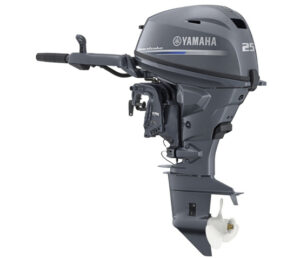 Yamaha F25GWHL Tiller