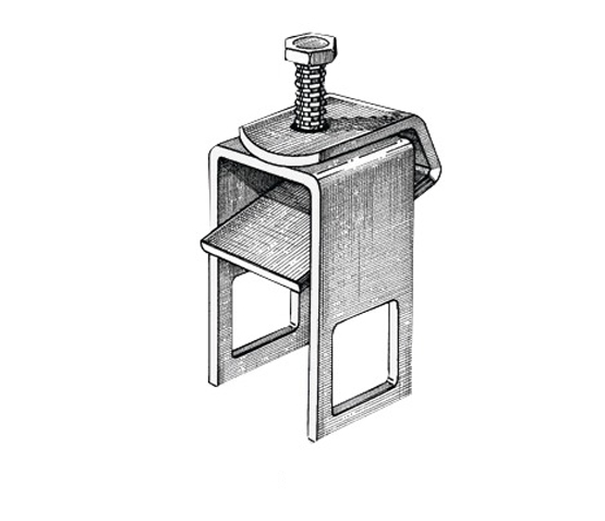 Osculati Mounting bracket for roller 40 x 60 mm