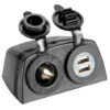 Osculati Lighter socket + double USB w/casing