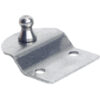 Osculati Embosed fastening plate w/ball