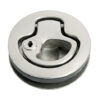Osculati Flush pull latch AISI316 w/stop with lock