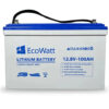 Ecowatt LiFePO4 Baterie litiu 12.8V 100Ah
