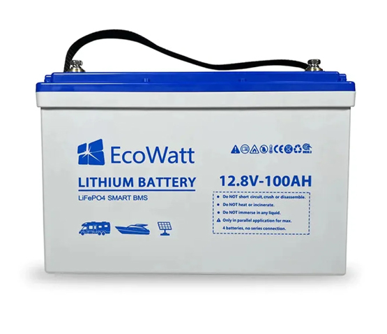 Ecowatt LiFePO4 Baterie litiu 12.8V 100Ah