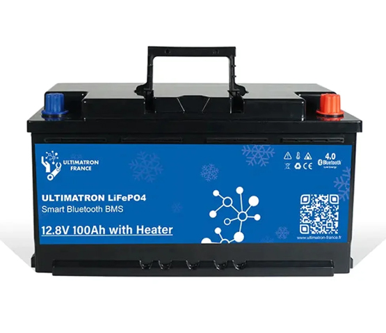 Ultimatron LiFePO4 Baterie litiu 12.8V 100Ah cu încălzitor