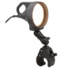 RAM® Tough-Claw™ Double Ball Mount with LED Spotlight