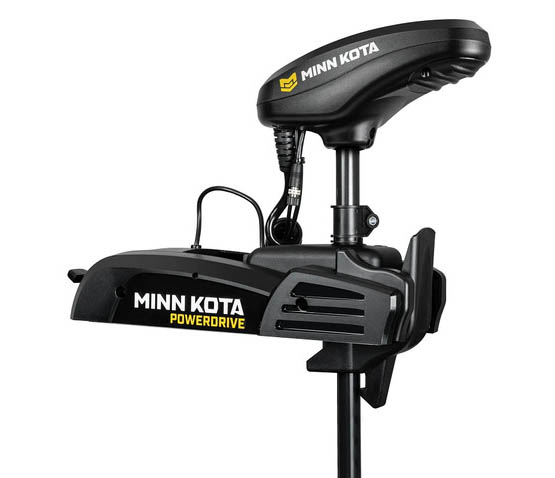 Motor electric Minn Kota PowerDrive cu telecomandă wireless 55 lb. / Shaft 137 cm