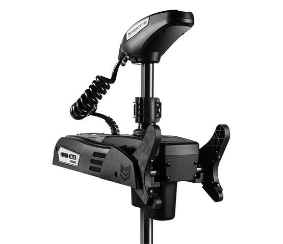 Motor electric Minn Kota Riptide Terrova Quest 90/115 lb. / pentru apă sărată cu telecomandă wireless / negru / Shaft 182cm