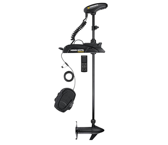 Motor electric MINN KOTA TERROVA 80 lb. cu transductor și telecomandă wireless / MDI / Shaft – 115cm