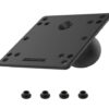 RAM® 100x100mm VESA Plate with Ball – D Size