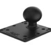 RAM® 100x100mm VESA Plate with Ball – D Size