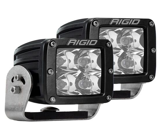 Rigid Industries D-Series PRO Spot Heavy Duty Black – 2 Lumini