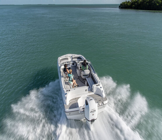 Motor termic HONDA BF225D | DBW | X-Type | Remote Control | Electric | Elice Contrarotanta | Grand Prix White