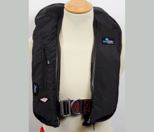 Seasafe I-Zip 170N LifeJacket Logo BE,  Black
