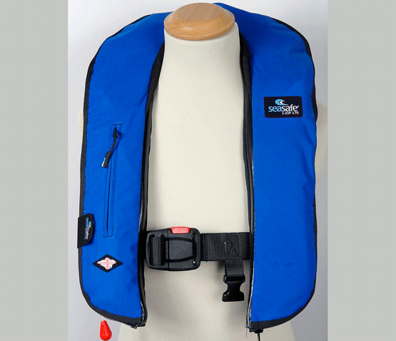 Seasafe I-Zip 170N LifeJacket Logo BE,  Royal Blue