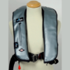 Seasafe I-Zip 170N LifeJacket Carbon fiber cover Logo BE, Granite