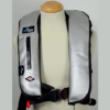 Seasafe I-Zip 170N LifeJacket Carbon fiber cover Logo BE, Silver