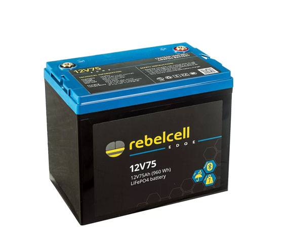 Rebelcell Baterie 12V75 EDGE LiFePO4