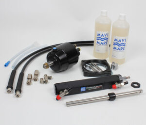 Mavimare Hydraulic Steering Kit For Outboards up to 150 hp – Lateral Mounting Cylinder