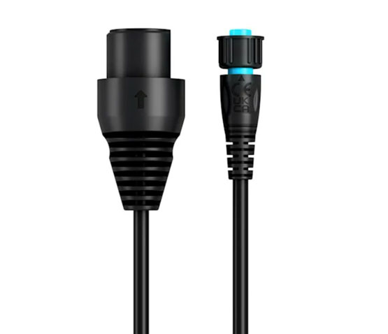 Cablu adaptor reţea maritimă Garmin, mic (mamă, unghi drept) la mare (mamă)