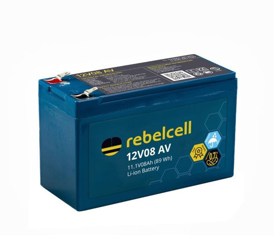 Rebelcell Baterie 12V08 AV Lithium