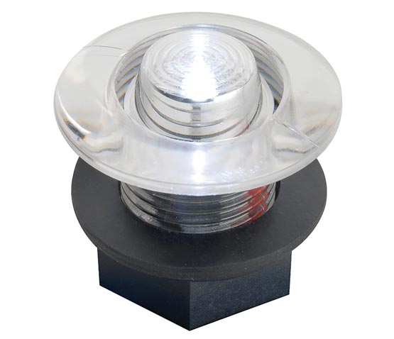 Lumină Courtesy Policarbonat Transparent LED Albastru